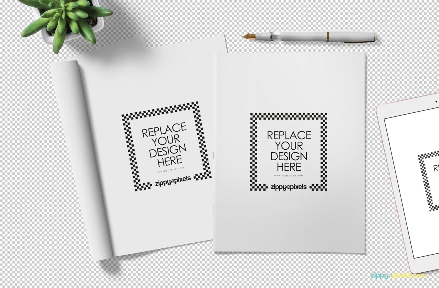 Magazine Ad PSD Mockup for Free - DesignHooks