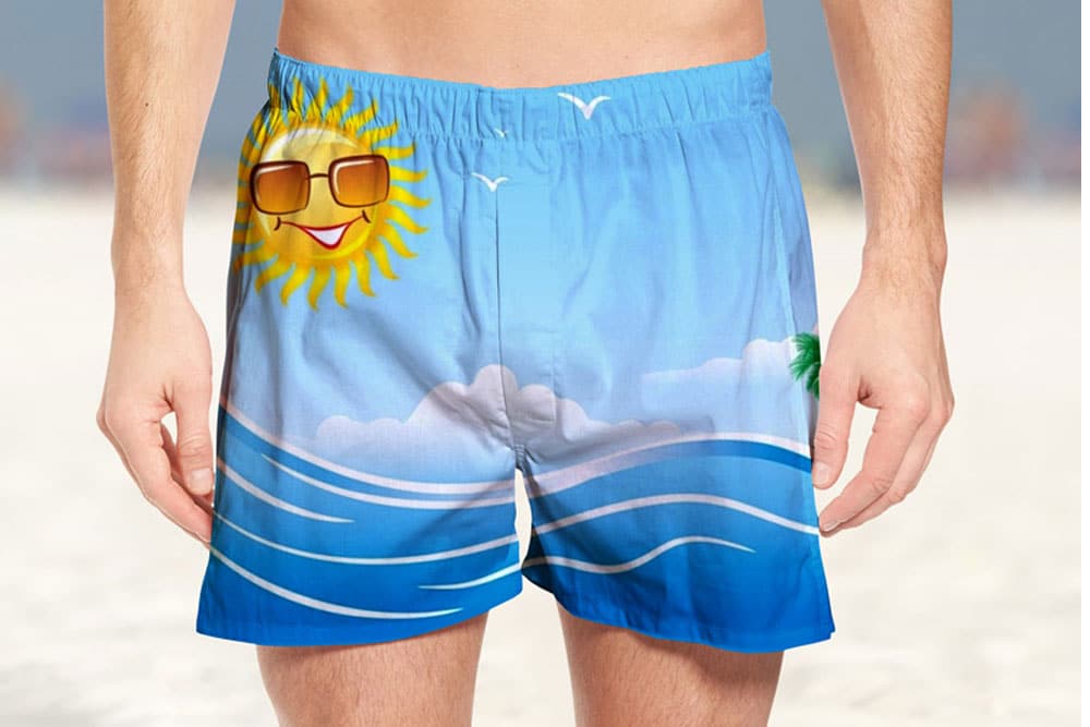 Download Download This Free Beach Shorts Mockup For Men Designhooks
