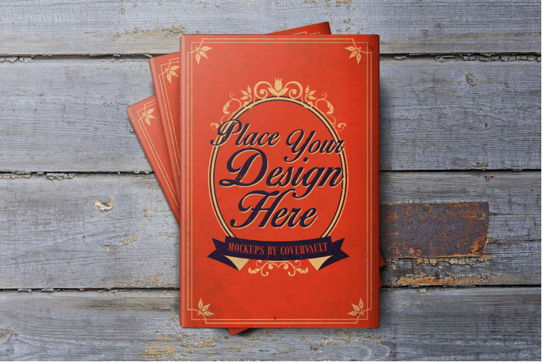 Download Book Dust Jacket PSD Mockup Download For Free - DesignHooks