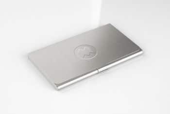 Download This Free Business Card Holder Mockup In PSD - Designhooks