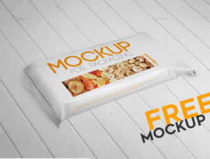 Foil Packaging PSD Mockup Download For Free - DesignHooks