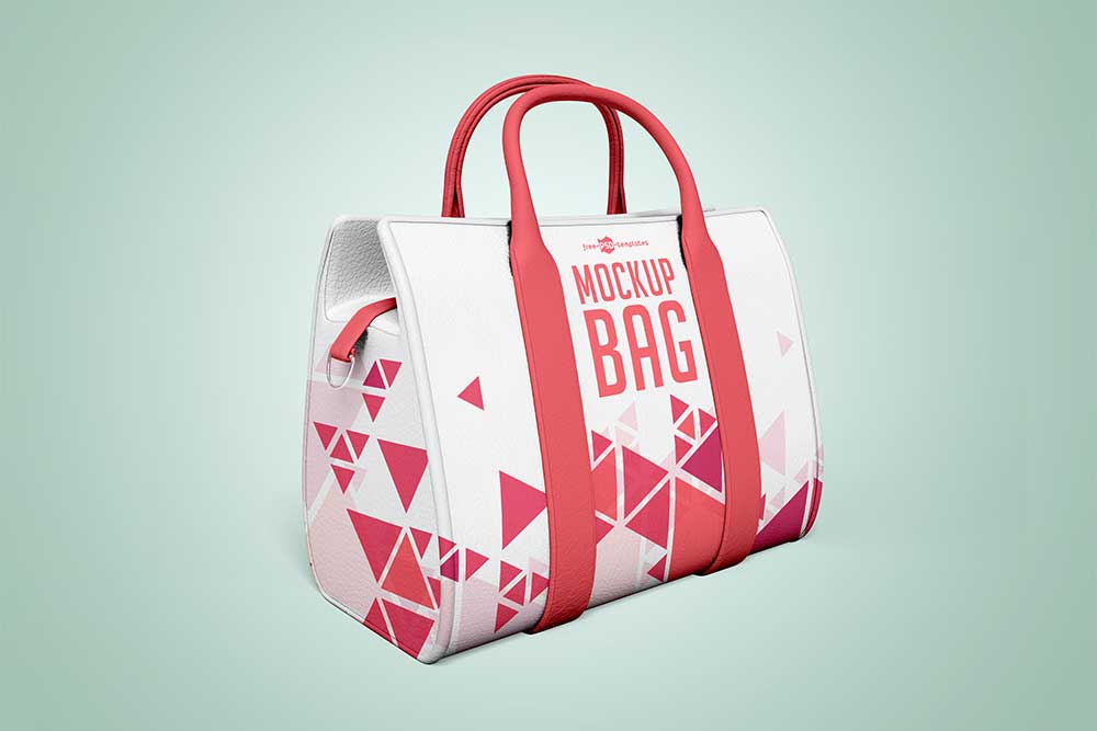 Download Free Download Vibrant Handbag Mockup in PSD - Designhooks
