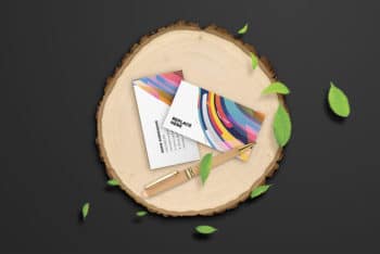 Free Download Business Card Mockup