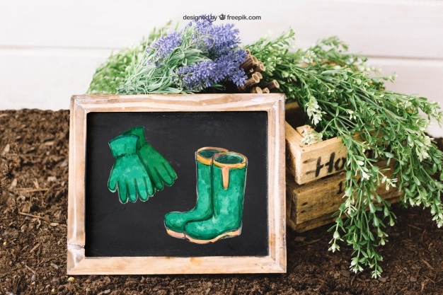 Gardening Plus Slate Concept