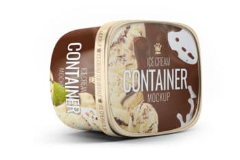Download Download This Free Ice Cream Gallon Mockup In PSD ...