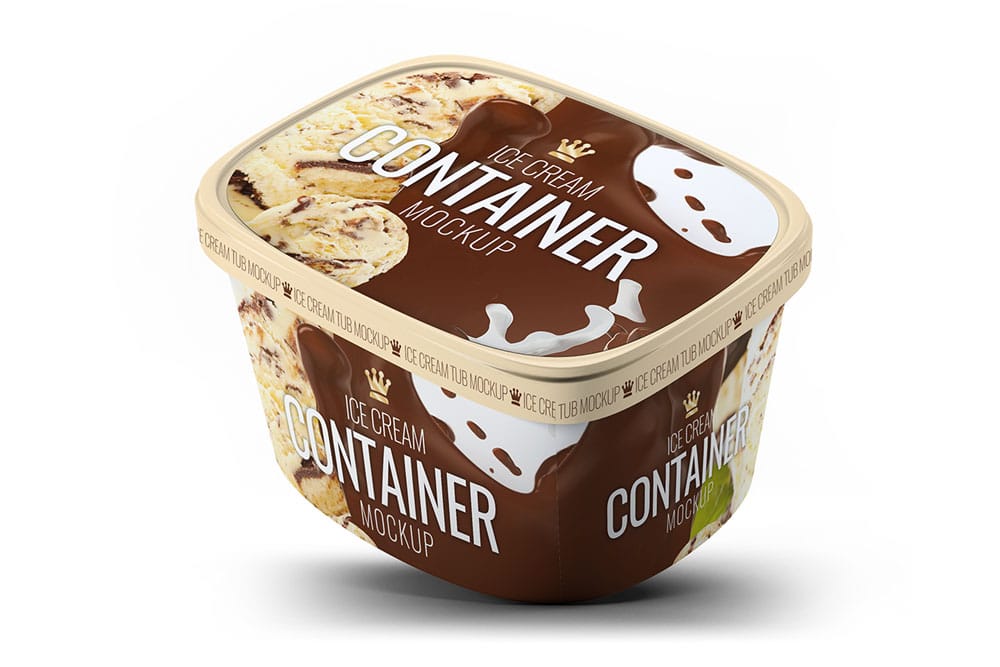 Download Download This Free Ice Cream Gallon Mockup In PSD ...
