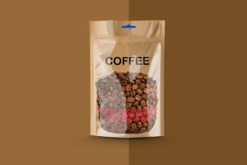 Free Download Resealable Standup Pouch Mockup