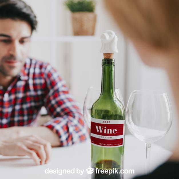Wine Date Mockup