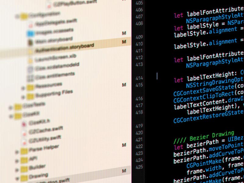 Monitor Operation Scene