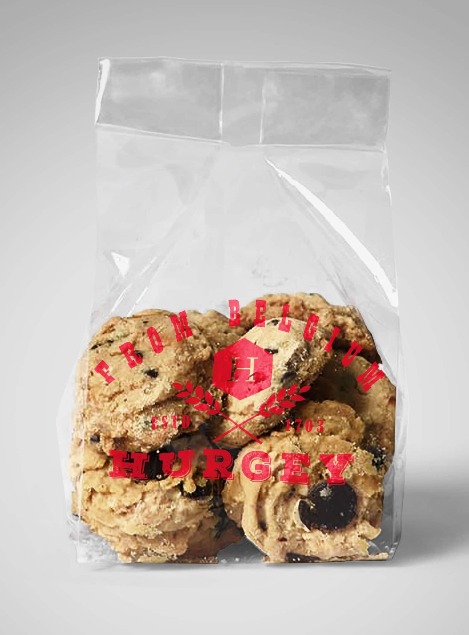 Download Free Bread Plus Cookies Plastic Bag Mockup - DesignHooks PSD Mockup Templates