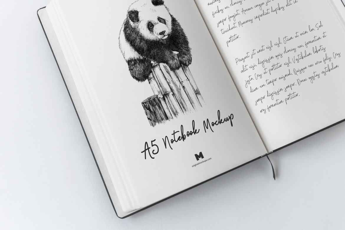 Download Hardcover Notebook PSD Mockup Download For Free | DesignHooks