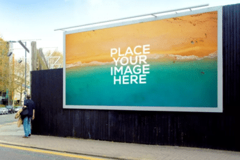 Outstanding Billboard PSD Mockup Available for Free