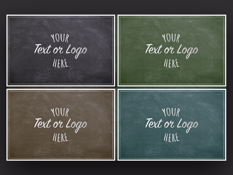 Blackboard Plus Chalk Writing Logo