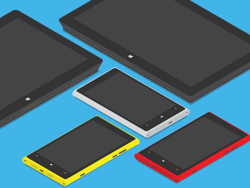 Isometric Windows Devices