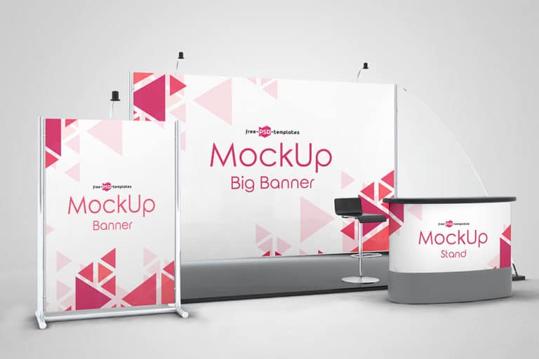 Download Download This Free Exhibition Stand Mockup In PSD - Designhooks