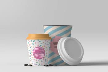 Coffee Cup Mockup Free PSD