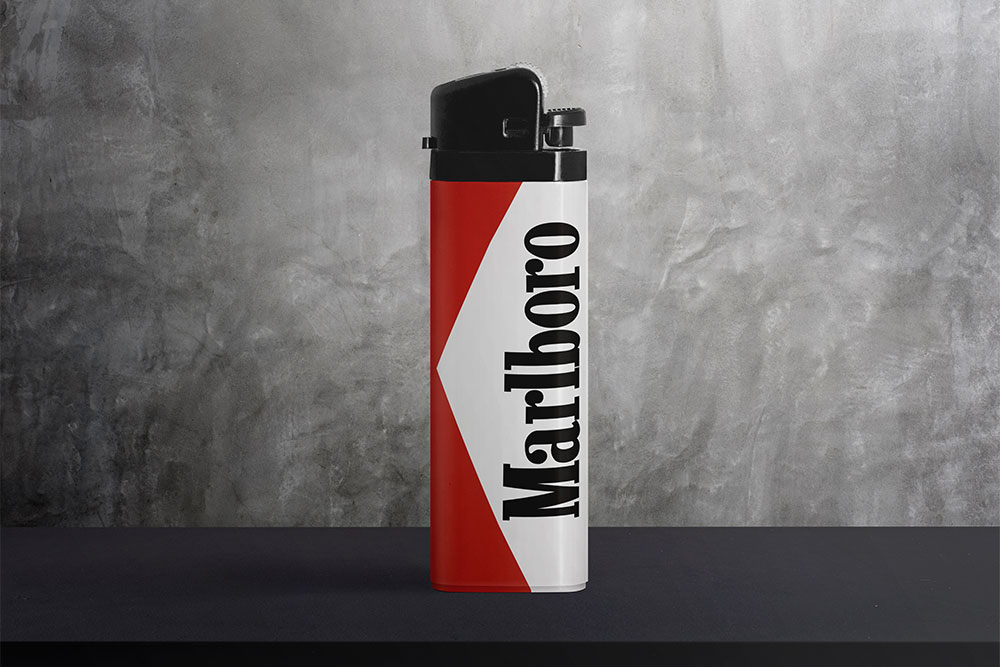 Download This Free Lighter Mockup In PSD - Designhooks
