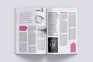 Free Download Magazine Mockup in PSD - Designhooks