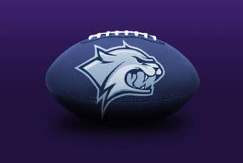 Free Customizable NFL Football Ball Mockup in PSD