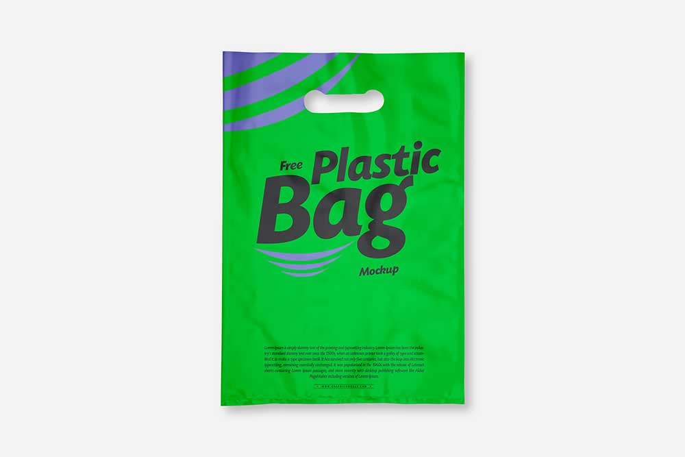 Download Free Download Plastic Bag Mockup in PSD - Designhooks