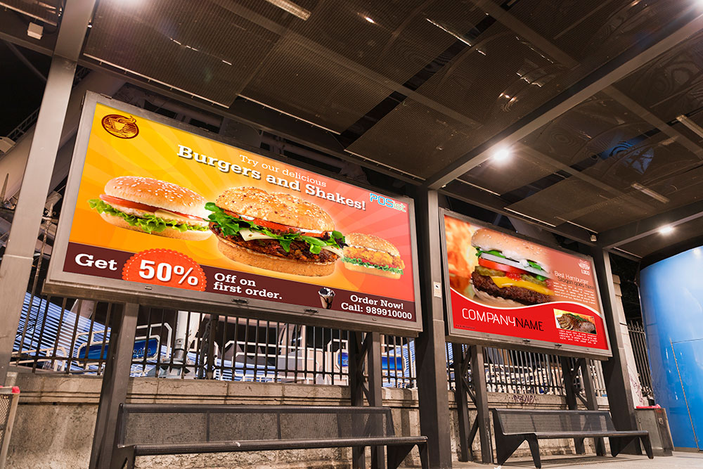 city billboard mockup