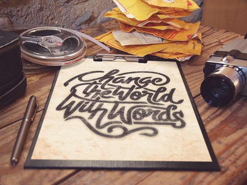 Vintage Poster Scene