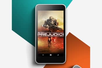 Free Lumia Phone Device Mockup in PSD