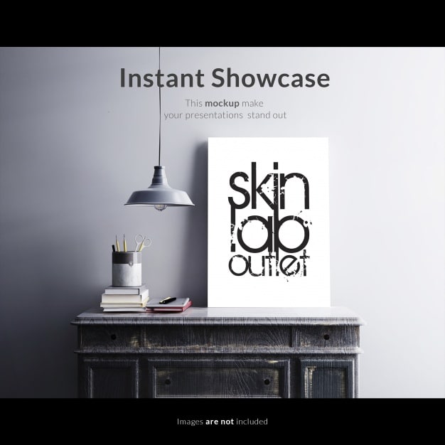 Poster Plus Old Drawer Scene