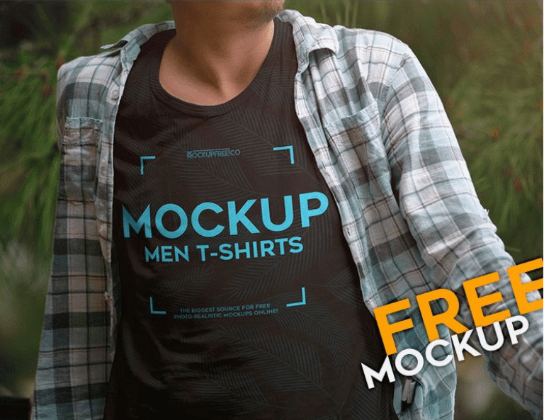 Download Men T-shirt PSD Template Download for Free | DesignHooks