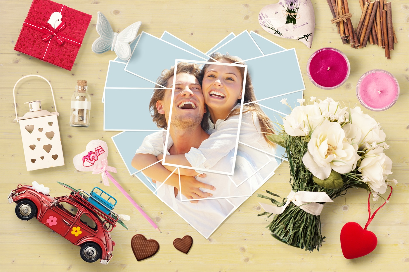 Free Love Assets Plus Photos Mockup in PSD DesignHooks