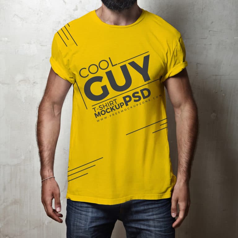 Download Male T-shirt Mockup Available in PSD Download For Free ...