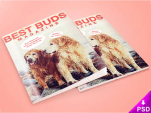 Magazine Cover PSD Mockup Download For Free | DesignHooks
