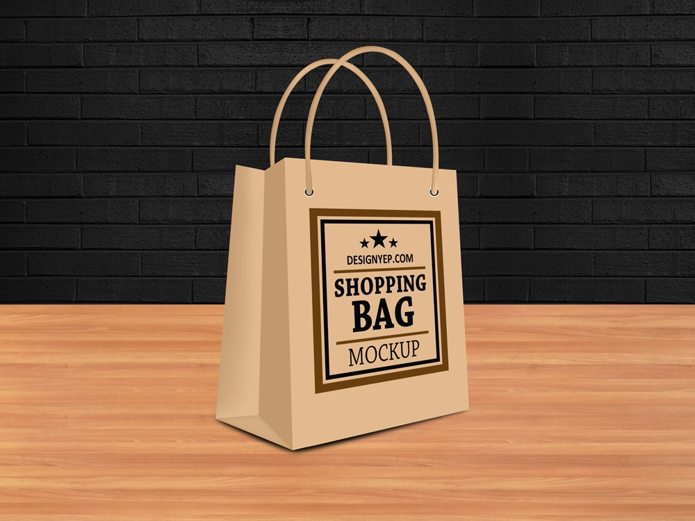 Shopping Bag PSD Mockup Template Download For Free DesignHooks