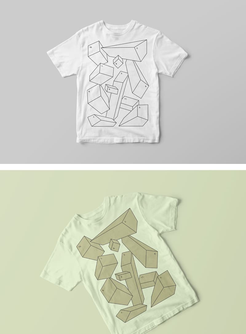 Download Round Neck T-shirt PSD Mockup Download For Free | DesignHooks