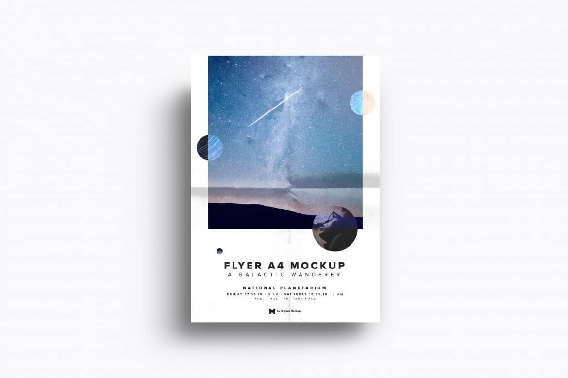 Download Flyers PSD Mockup Download in A4 & A5 Sized for Free | DesignHooks