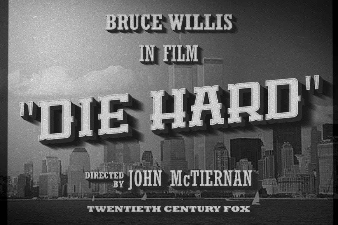 Vintage Cinema Text Effect