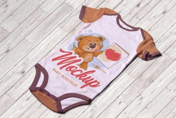 Free Baby Onesie Mockup