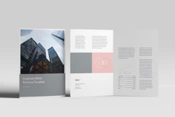 Free Bifold Brochure Mockup