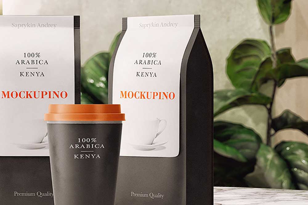 Download This Free Coffee Packaging Mockup Set - Designhooks