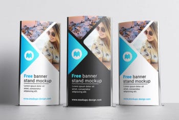 Free Display Stand Mockup