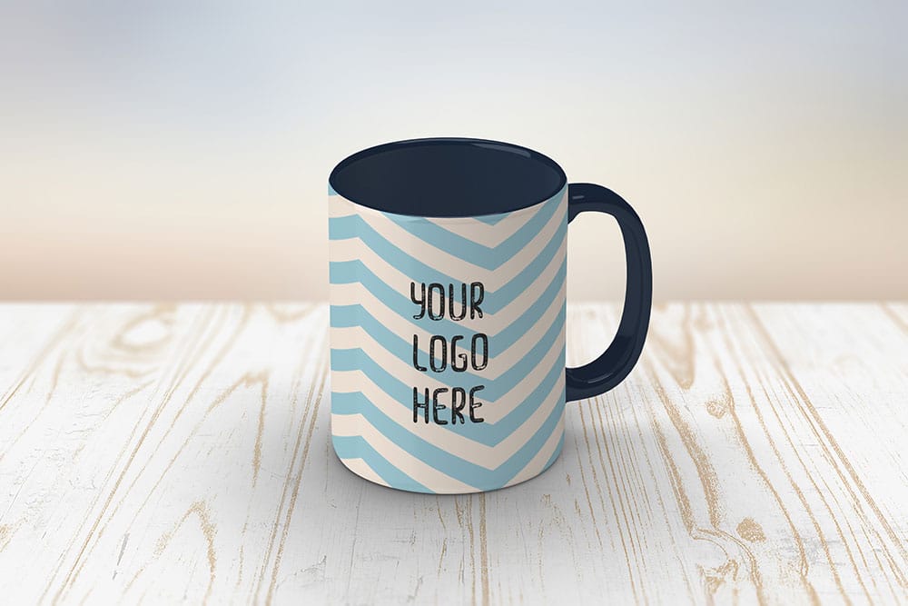 Free Download Coffee Mug Mockup in PSD - Designhooks