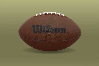 Free Football Ball Mockup