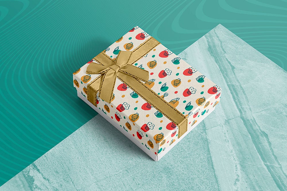 Download Download This Free Gift Box Mockup In Psd Designhooks PSD Mockup Templates