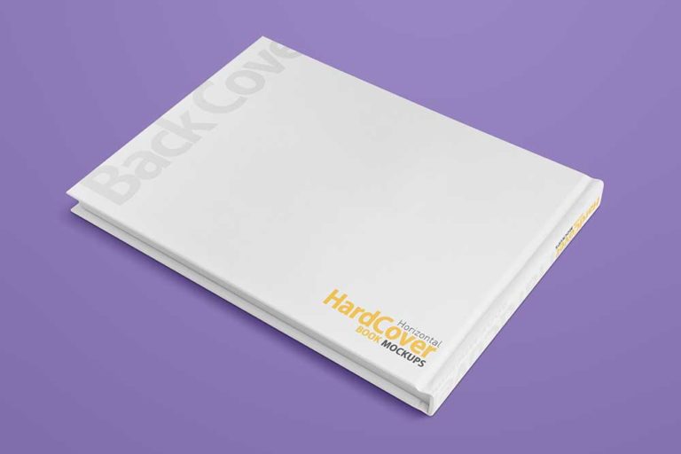 Download This Free Landscape Hardcover Book Mockup - Designhooks