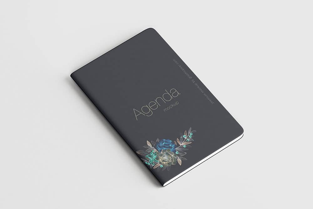 free notebook mockup
