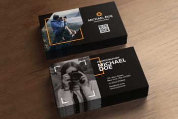 Free Photography Business Card Template