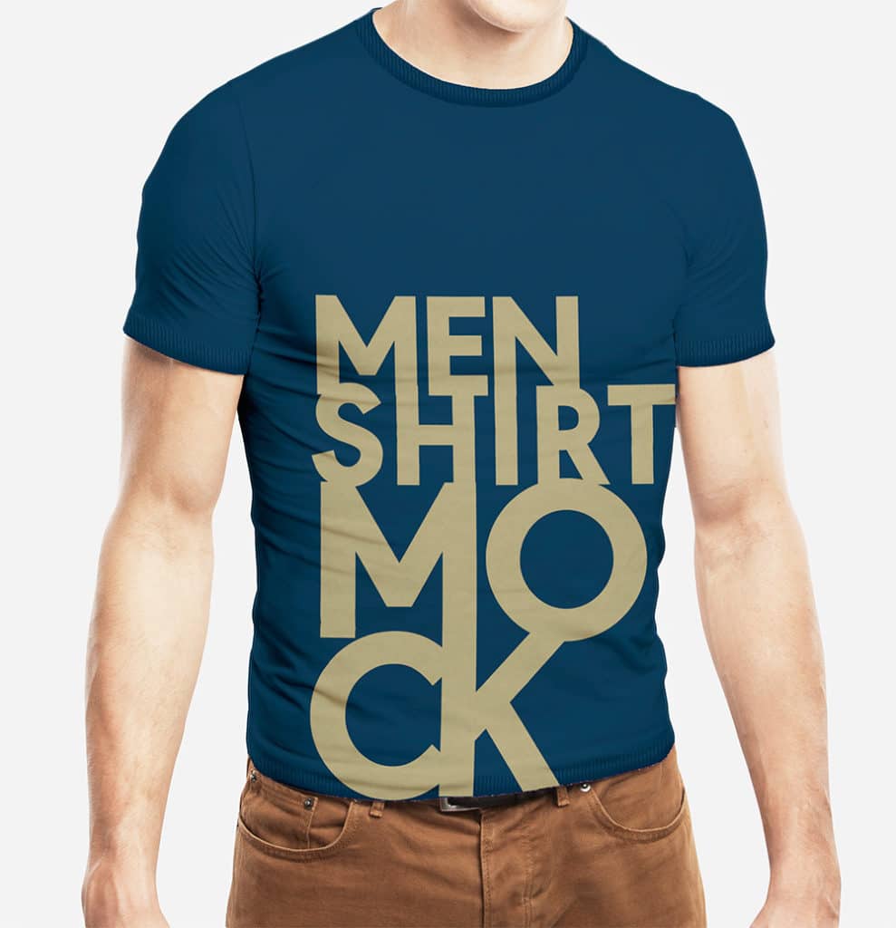 Download This Free Rounded Collar Tshirt Mockup Designhooks