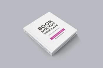 Free Download Hardcover Book Mockup in PSD - Designhooks