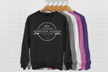 Fashionable Jumper PSD Mockup Available For Free