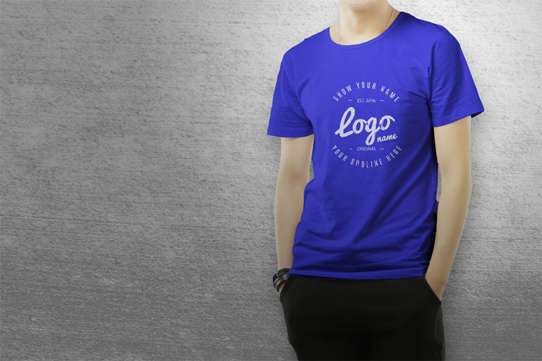 Download This Male MultiColor TShirt Mockup Designhooks